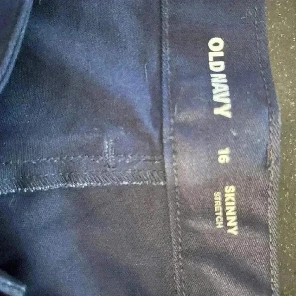 Old Navy Women's High-Waisted Wow Skinny Pants Blue 16 - Picture 6 of 9